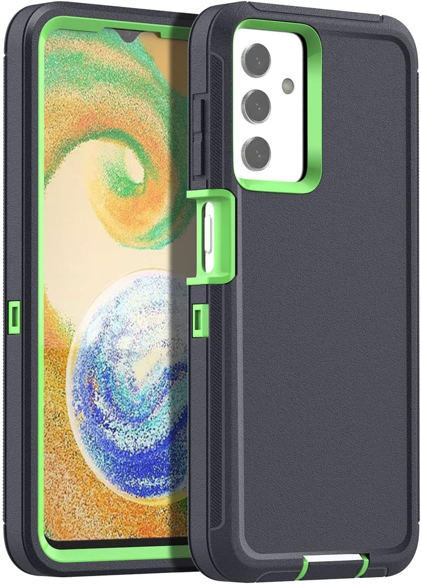 Aicase for Galaxy A04S/A13 Case(6.5")+Belt Holster,Heavy Duty 3-Layer Rugged Phone Cover,Durable Military Grade Protection Shockproof/Drop Proof/Dust-Proof Protective for Samsung A04S/A13 5G 2022  AICase Grey_01  