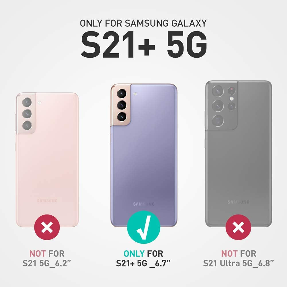 SUPCASE Ubpro Series Case for Galaxy S21+ plus 5G (2021 Release), Full-Body Dual Layer Rugged Holster & Kickstand Case without Built-In Screen Protector (Ruddy)  SUPCASE   