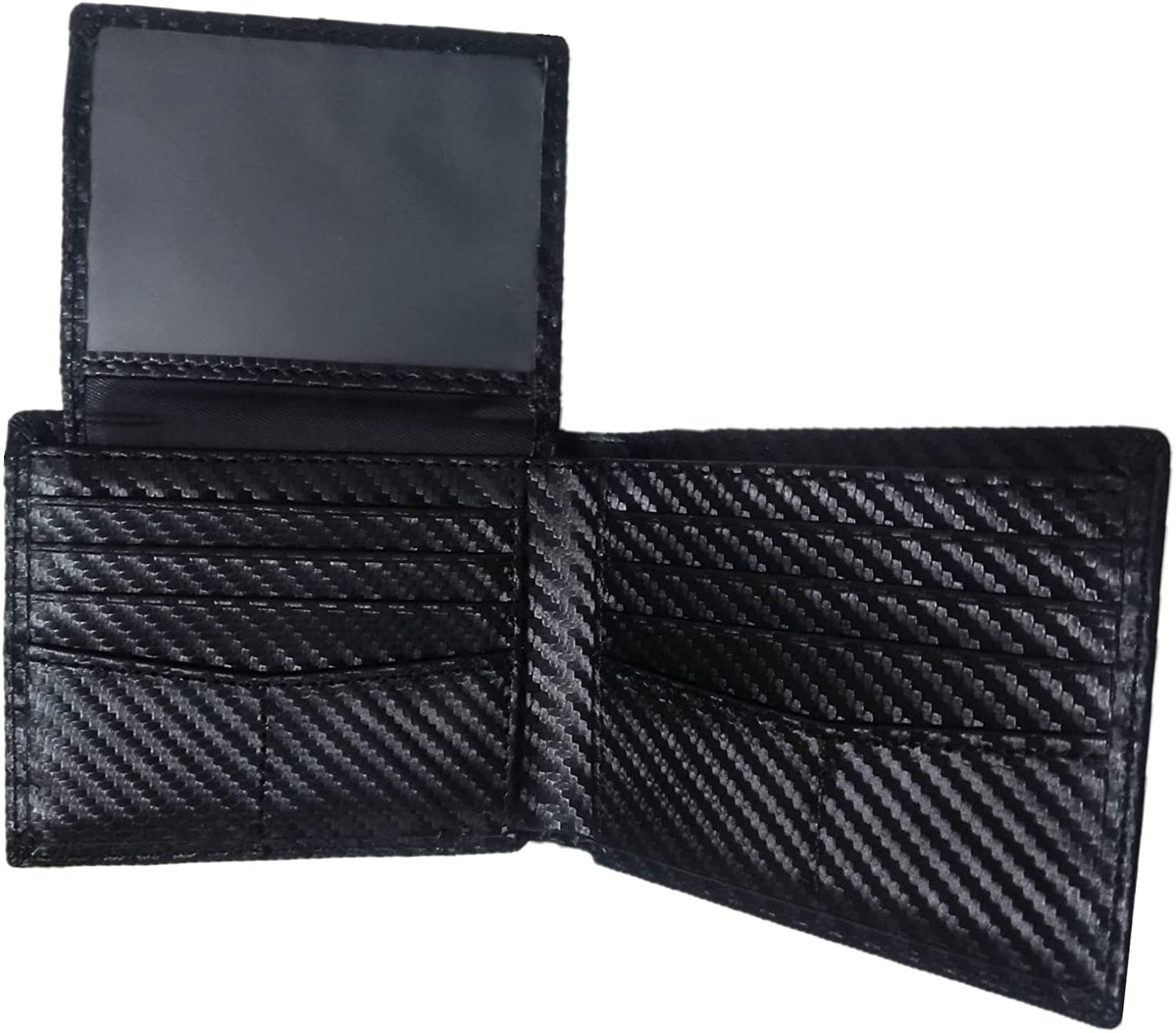 GACEMIU Airtag* Wallet Mens Bifold Leather Carbon Fiber Wallet Air Tag Wallet with Card Holder RFID Blocking Gifts for Men  GACEMIU   