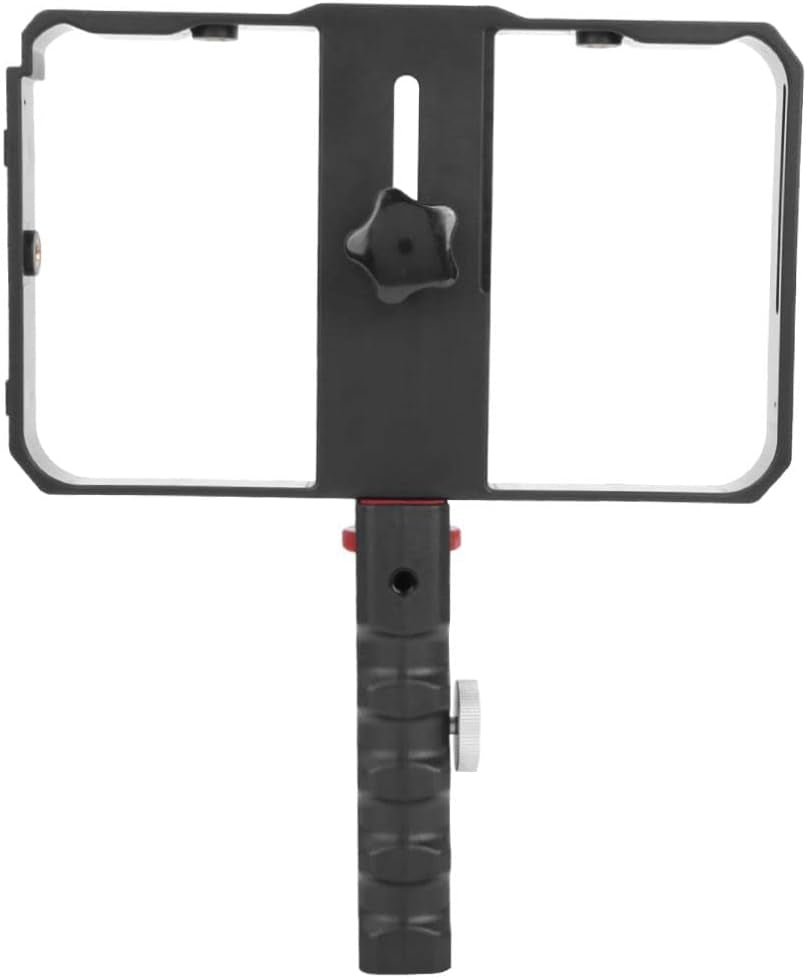Capture Smooth Video Shots with Handheld Gimbal - Universal Mobile Holder for Live Streaming Follow Focus Mount & Stabilizer  haillusty   