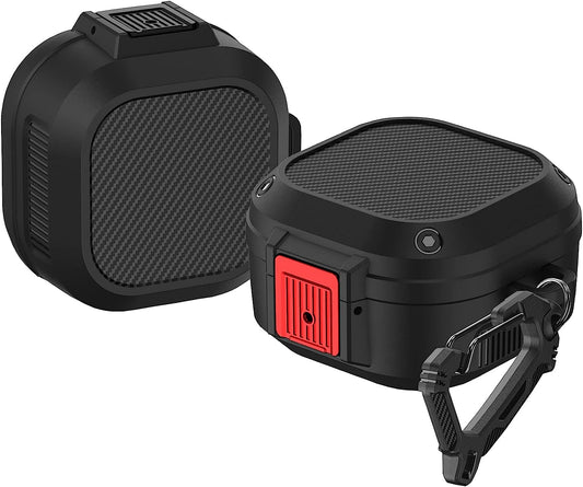 OTOPO Lock Case Compatible with Samsung Galaxy Buds 2 Pro/Galaxy Buds 2/Galaxy Buds Pro/Galaxy Buds Live Case, Upgraded Armor Rugged Protective Case Cover for Samsung Earbuds Case Men Women  OTOPO   