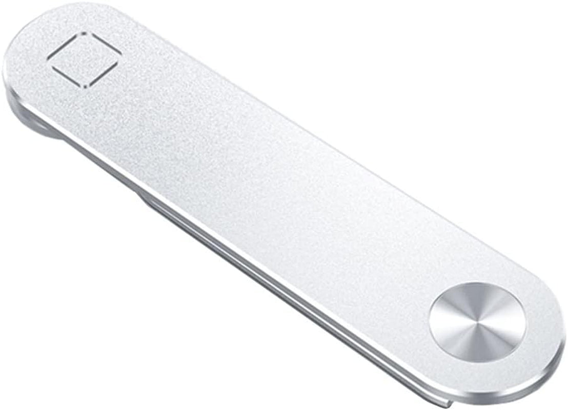 LUOZZY Computer Stand Laptop Phone Holder Laptop Stand Magnetic Laptop Phone Holder (Silver)  LUOZZY   