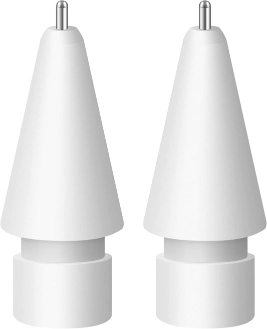 Digiroot Upgraded Replacement Tip for Apple Pencil 1St/2Nd Generation&Logitech Crayon, 0.72Mm No Wear Out Fine Point Precise Control Pen like Nibs for Ipad Pro/Air/Mini Pencil-2 Pack  DIGIROOT   