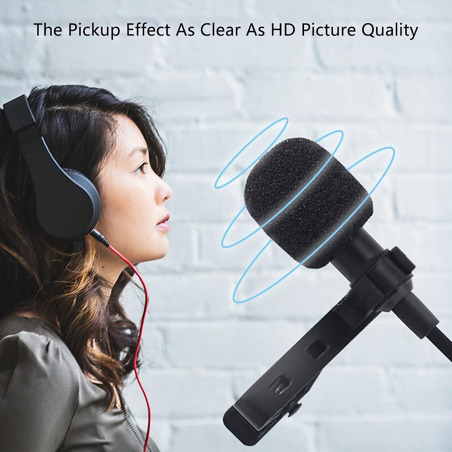 ALTSON Professional Lavalier Microphone for Iphone/Video Conference/Podcast/Voice Dictation/Youtube Grade Omnidirectional Phone Audio Video Recording Condenser Microphone (Black 9.84T)  ALTSON   