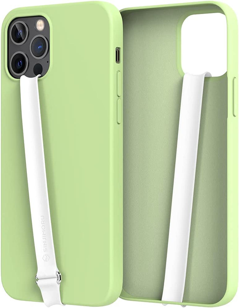 C-Shaped Clip Finger Phone Grip, Sinjimoru Silicone Cell Phone Strap for Phone Case with Clip as Phone Loop Holder for Iphone Case & Samsung Phone. Sinji Loop Clip Black 210  Sinjimoru Co.Ltd One Color - White 210 