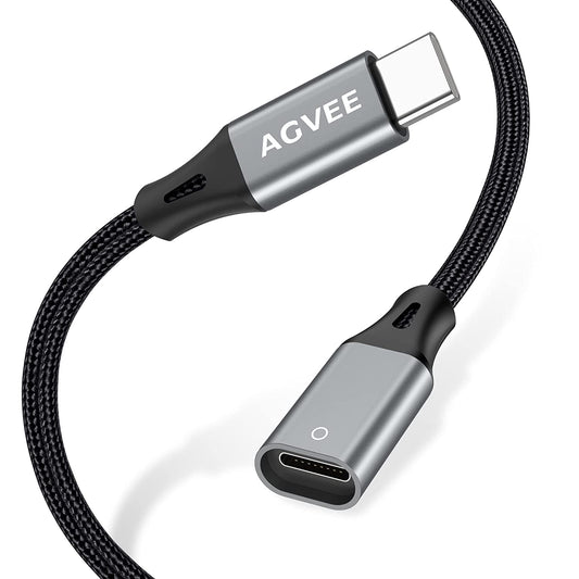 AGVEE 5Ft Charging Adapter Cable for Apple Pencil 1St Generation, USB-C Type-C Male to Lightning Female Connector Charger Cord Coupler Enables Apple Pencil Pen 1St Gen Match Ipad 10, Dark Gray  AGVEE   