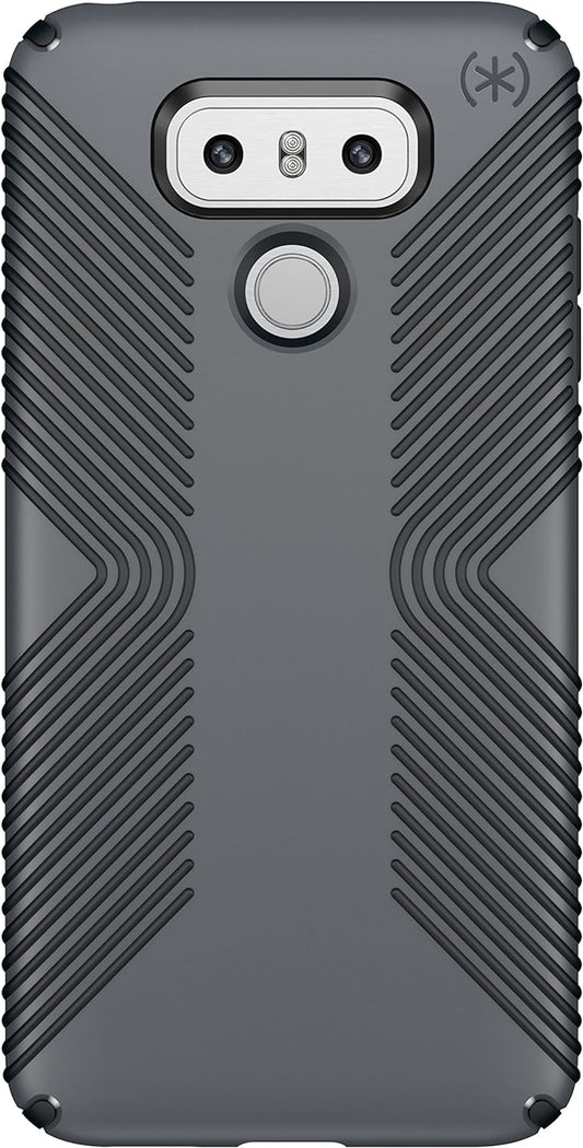 Speck Products Presidio Grip Cell Phone Case for LG G6 - Graphite Grey/Charcoal Grey  Speculative Product Design, LLC   