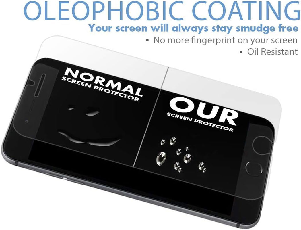 Voxkin [2 Pack - 4.7" Screen] Iphone 6, 6S, 7 and 8 Tempered Glass Screen Protector Shield - 0.33Mm Thick Guard & Protect from Crash - anti Scratch Bubble Free Ultra Resistant & Shatter Proof  Voxkin   