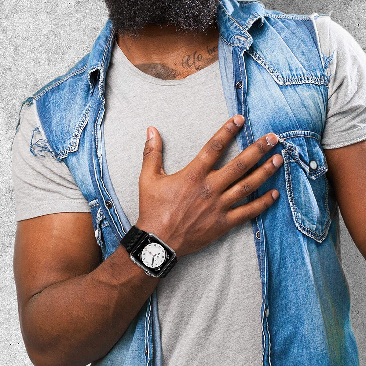 ENJINER Stretchy Nylon Solo Loop Bands Compatible with Apple Watch 38Mm 40Mm 41Mm 42Mm 44Mm 45Mm 49Mm Ultra Iwatch Series 8 7 SE 6 5 4 3 2 1 Strap, Sport Elastic Braided Women Men No Buckles Clasps Replacement Wristband  ENJINER   