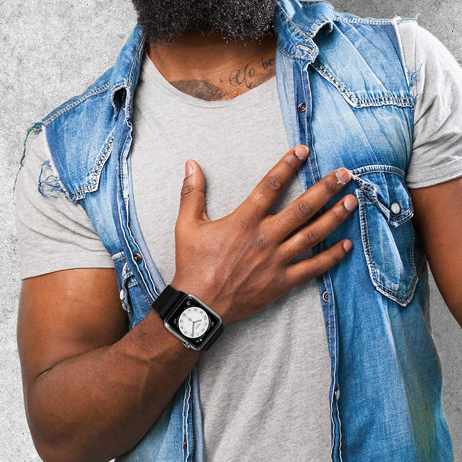 ENJINER Stretchy Nylon Solo Loop Bands Compatible with Apple Watch 38Mm 40Mm 41Mm 42Mm 44Mm 45Mm 49Mm Ultra Iwatch Series 8 7 SE 6 5 4 3 2 1 Strap, Sport Elastic Braided Women Men No Buckles Clasps Replacement Wristband  ENJINER   