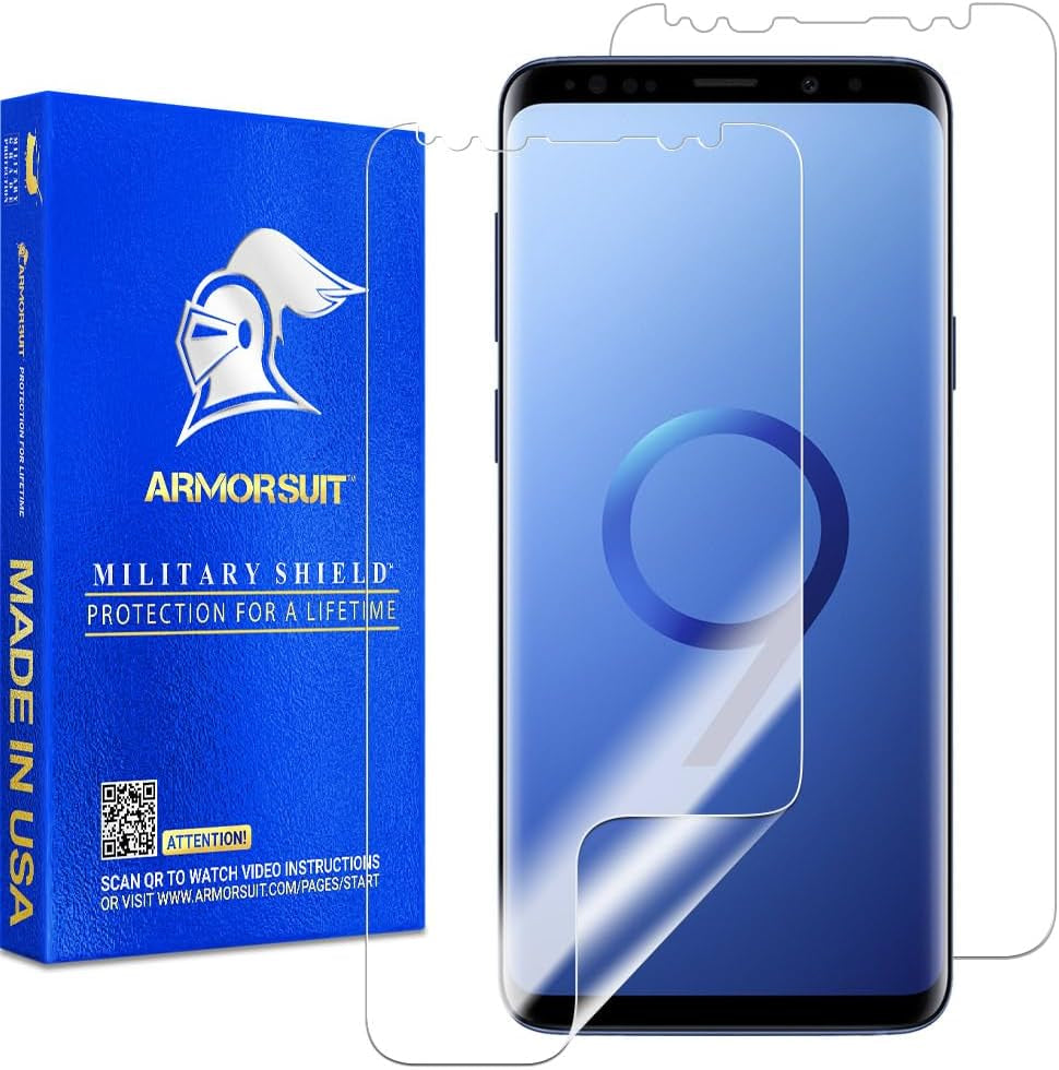 [2 Pack] Armorsuit Militaryshield Screen Protector Designed for Samsung Galaxy S22 Ultra 6.8" Case Friendly (2022 Release) Anti-Bubble HD Clear Film - Made in USA  ArmorSuit 6.2 Inch  