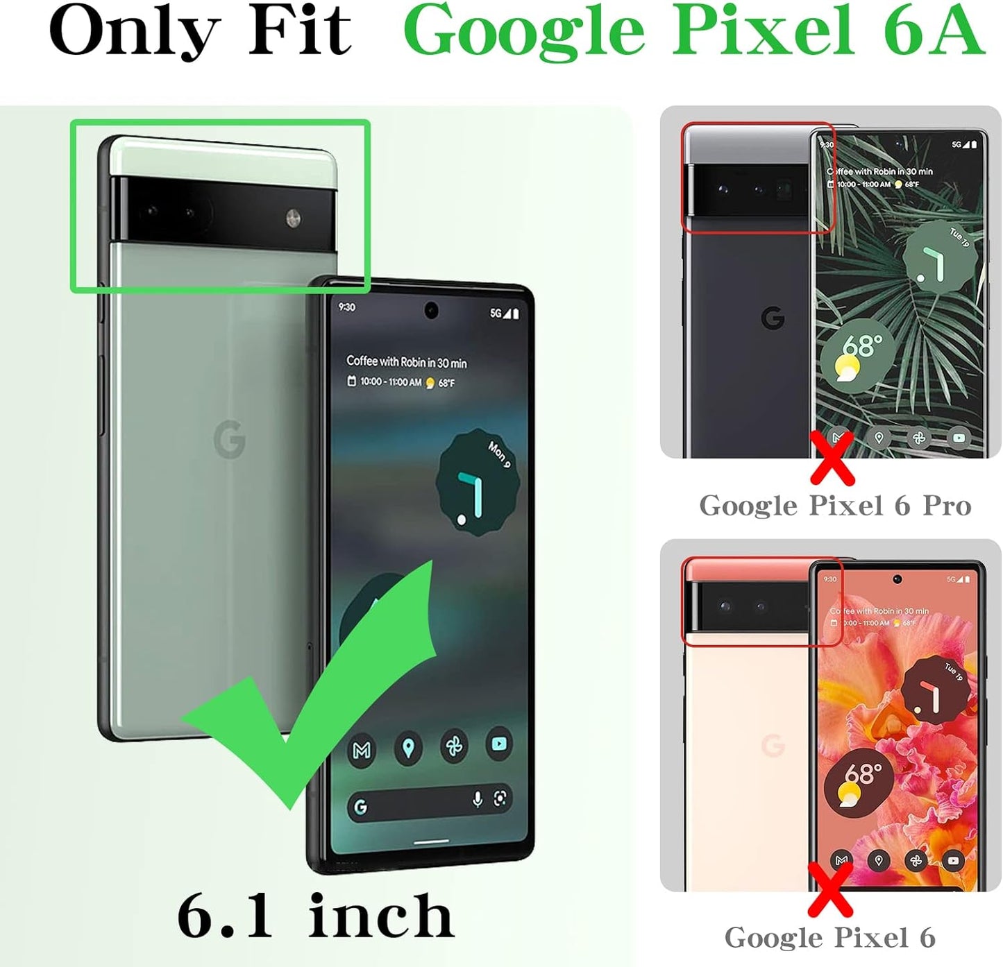 Nancheng Case for Google Pixel 6A (Not Pixel 6/6 Pro) Square Back Cover Design Colorful Petal Stars Sky with Diamond Holder Ring Strap Lanyard Shockproof Protective Phone Case for Pixel 6A - Flowers  nancheng   