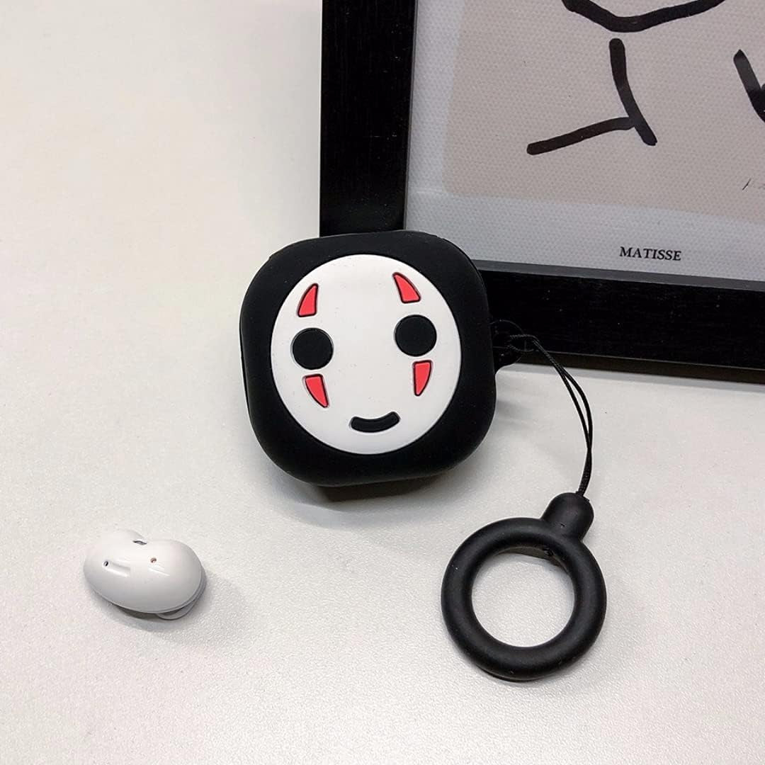 AOLABOKY Anti-Fall for Samsung Galaxy Buds Live/Pro/Buds2 Case Cute Cartoon Avocado Animal Silicone Earphone Case Cover Suitable for Boys, Girls and Children (Galaxy Buds Live F)  AOLABOKY   