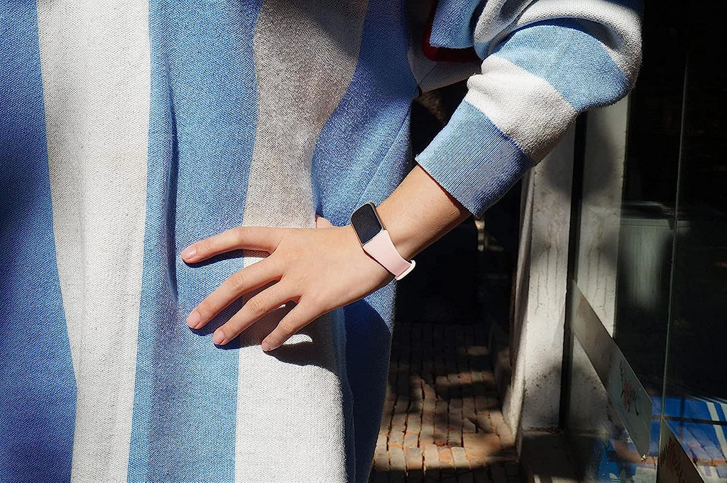 3 Pack Bands for Fitbit Charge 5，Soft Silicone Adjustable Sport Band Replacement Wristbands for Fitbit Charge 5 Fitness Tracker  SENGKOB   