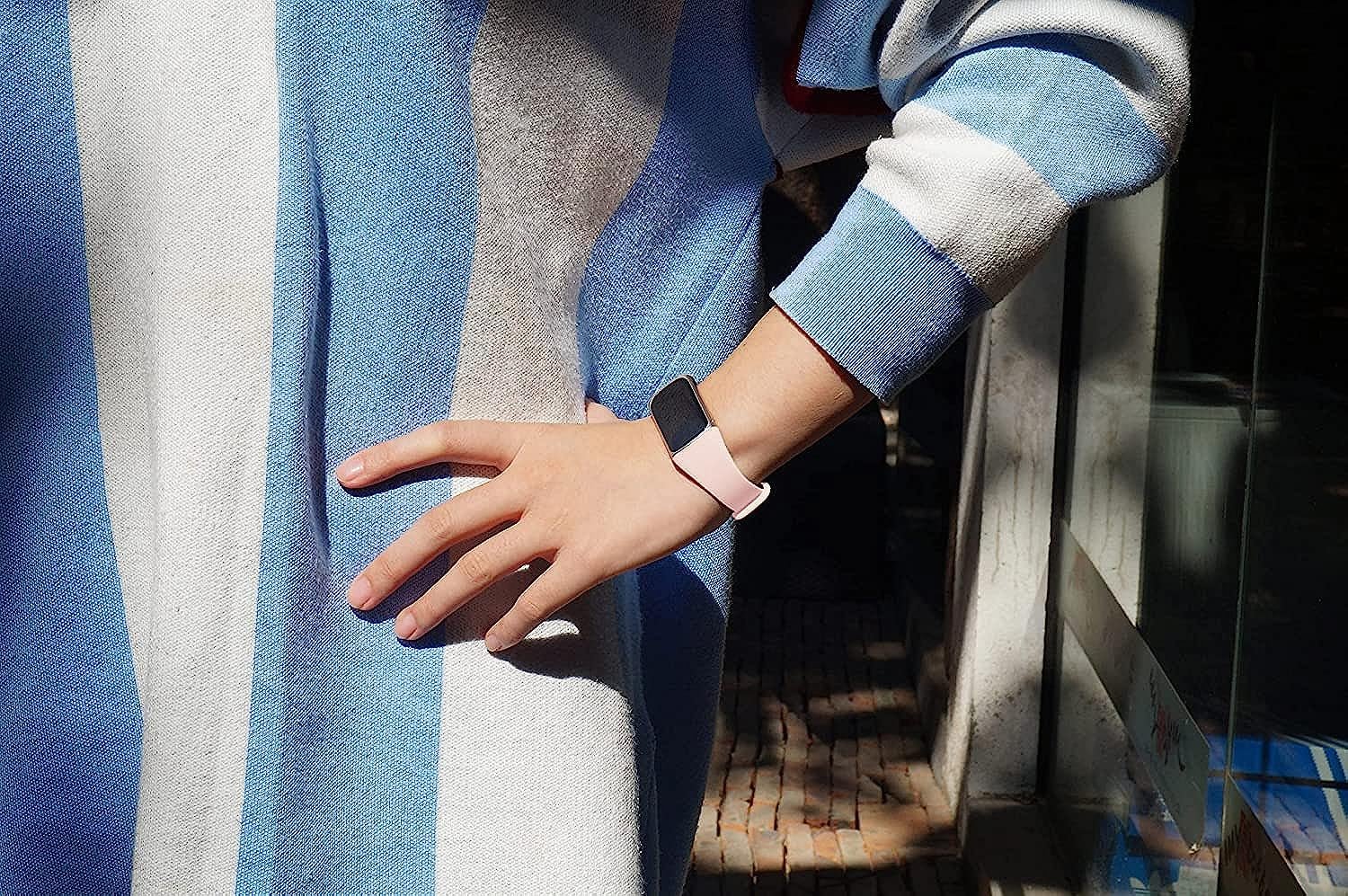 3 Pack Bands for Fitbit Charge 5，Soft Silicone Adjustable Sport Band Replacement Wristbands for Fitbit Charge 5 Fitness Tracker  SENGKOB   