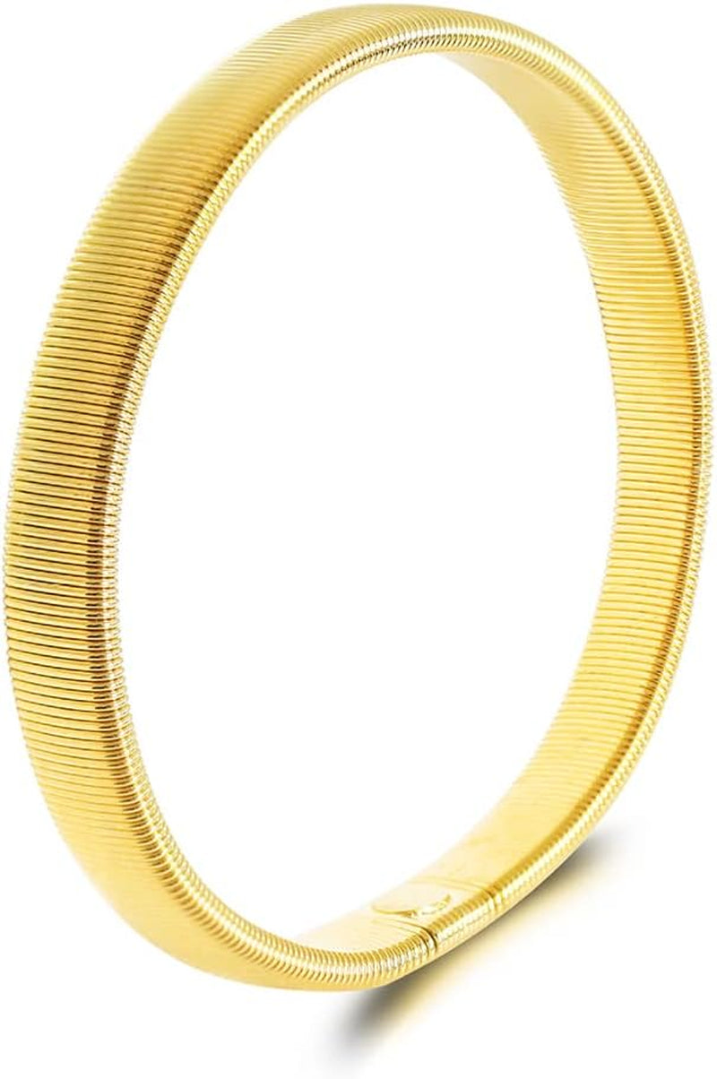 UUYYEO 6 Pcs Shirt Sleeve Holders Stretch Metal Armbands Elastic Cuffs anti Slip Arm Sleeve Bands  UUYYEO   