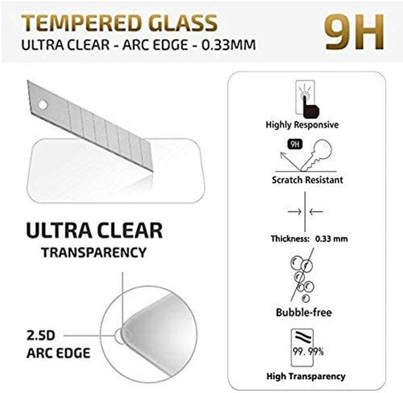 NEW'C [3 Pack] Designed for Iphone 11 Pro Max, Iphone XS Max (6.5") Screen Protector Tempered Glass, Case Friendly Ultra Resistant  NEW'C   