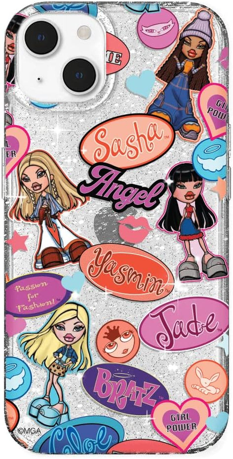 Velvet Caviar X Bratz Designed for Iphone 14 Pro Max Case for Women [8Ft Drop Tested] Cute Protective Bratz Dolls Accessories Phone Cases - Clear Glitter  Velvet Caviar Bratz Pack Glitter Iphone 14 