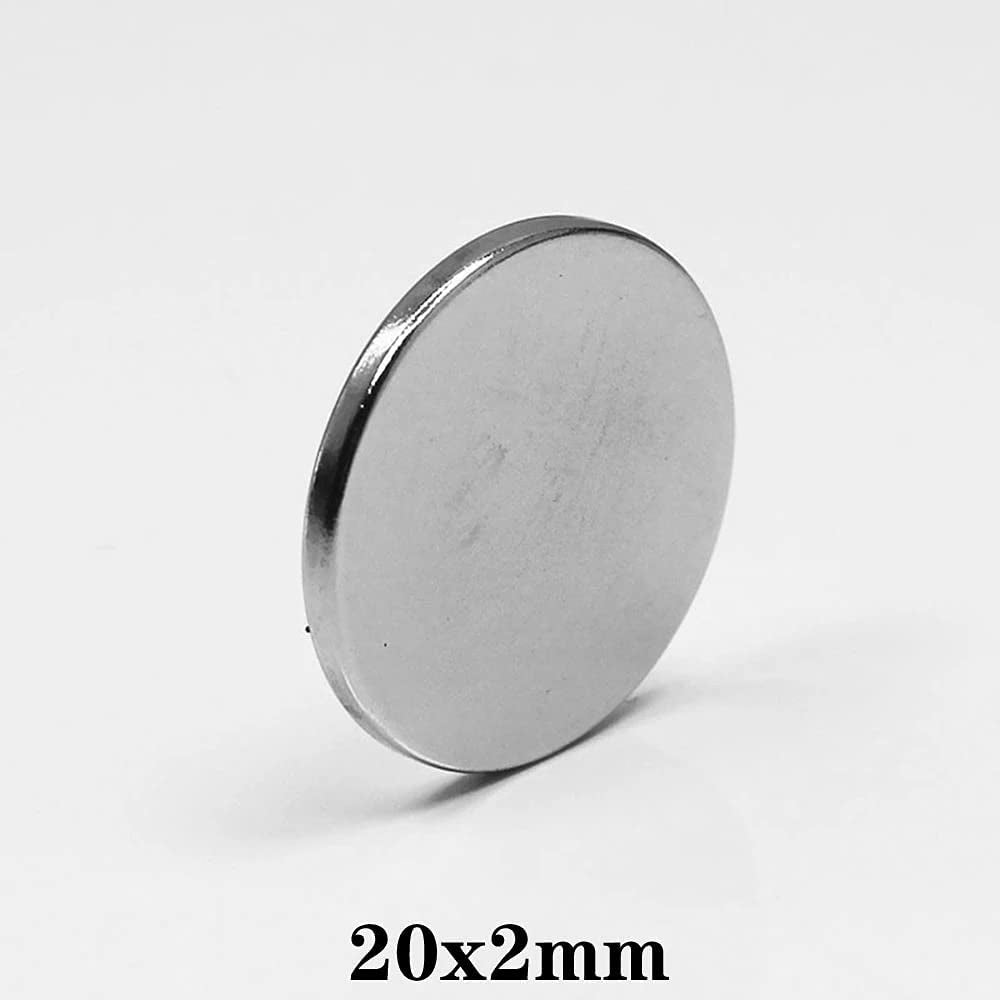 25Pcs 20X2Mm Powerful Strong Magnetic Magnet 20Mmx2Mm Permanent Neodymium Magnets Disc 20X2Mm round Magnet Sheet 20*2  kkhouse   
