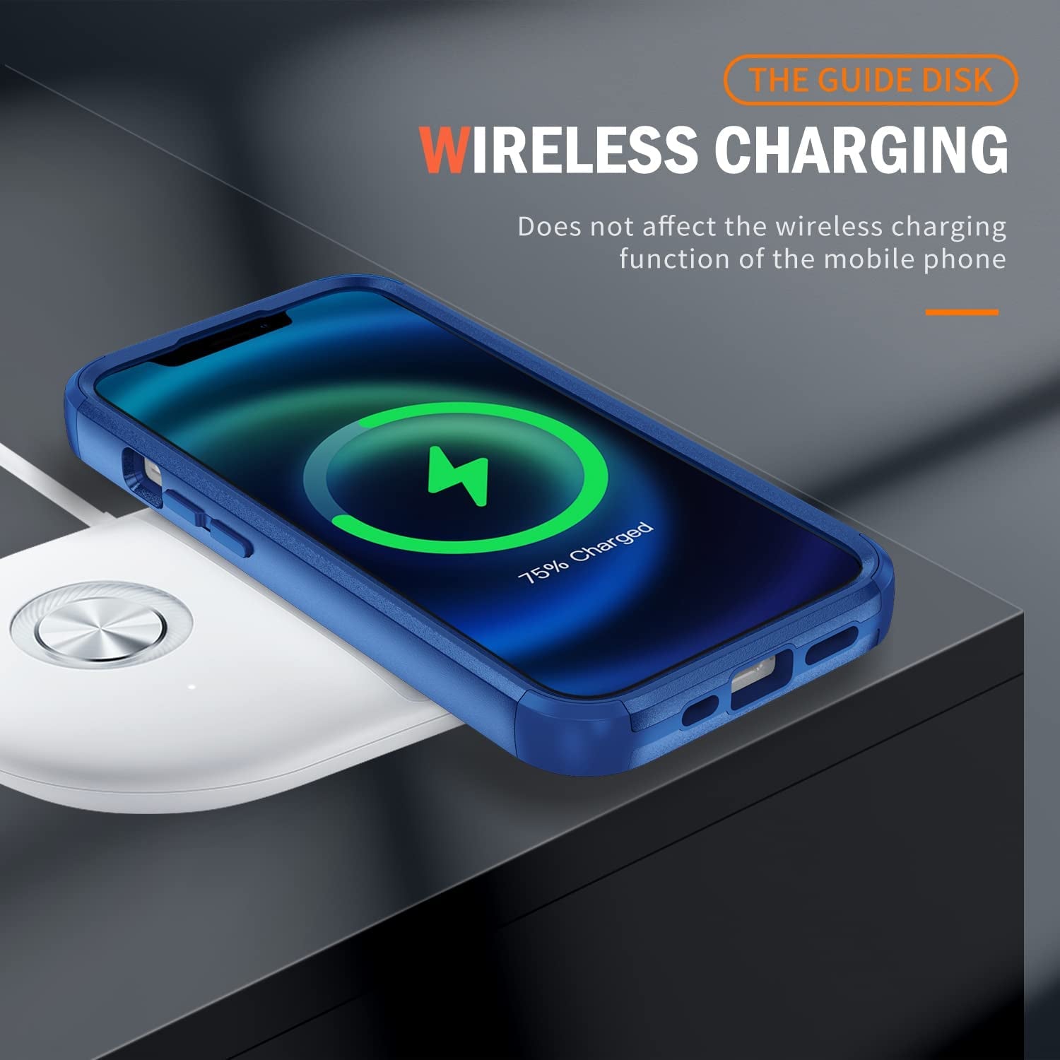 Ezanmull for Iphone 14 Case, [Shockproof] [Dropproof] [Full-Body] [2+Tempered Glass Screen Protector + 2+Tempered Camera Lens Protector] Heavy Duty Protection Phone Case for Apple Iphone 14 (Blue)  Ezanmull   