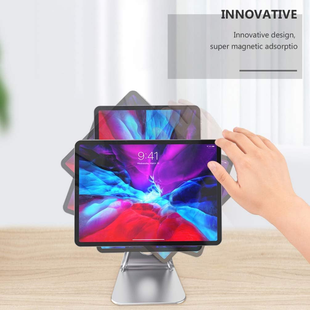 OSALADI Tablet Stand Tablet Holder Desktop Stand Magnetic Laptop Stand Notebook Holder Multifunction Cellphone Mount for Desk Table Tablet Holder Desktop Stand Tablet Holder  OSALADI   
