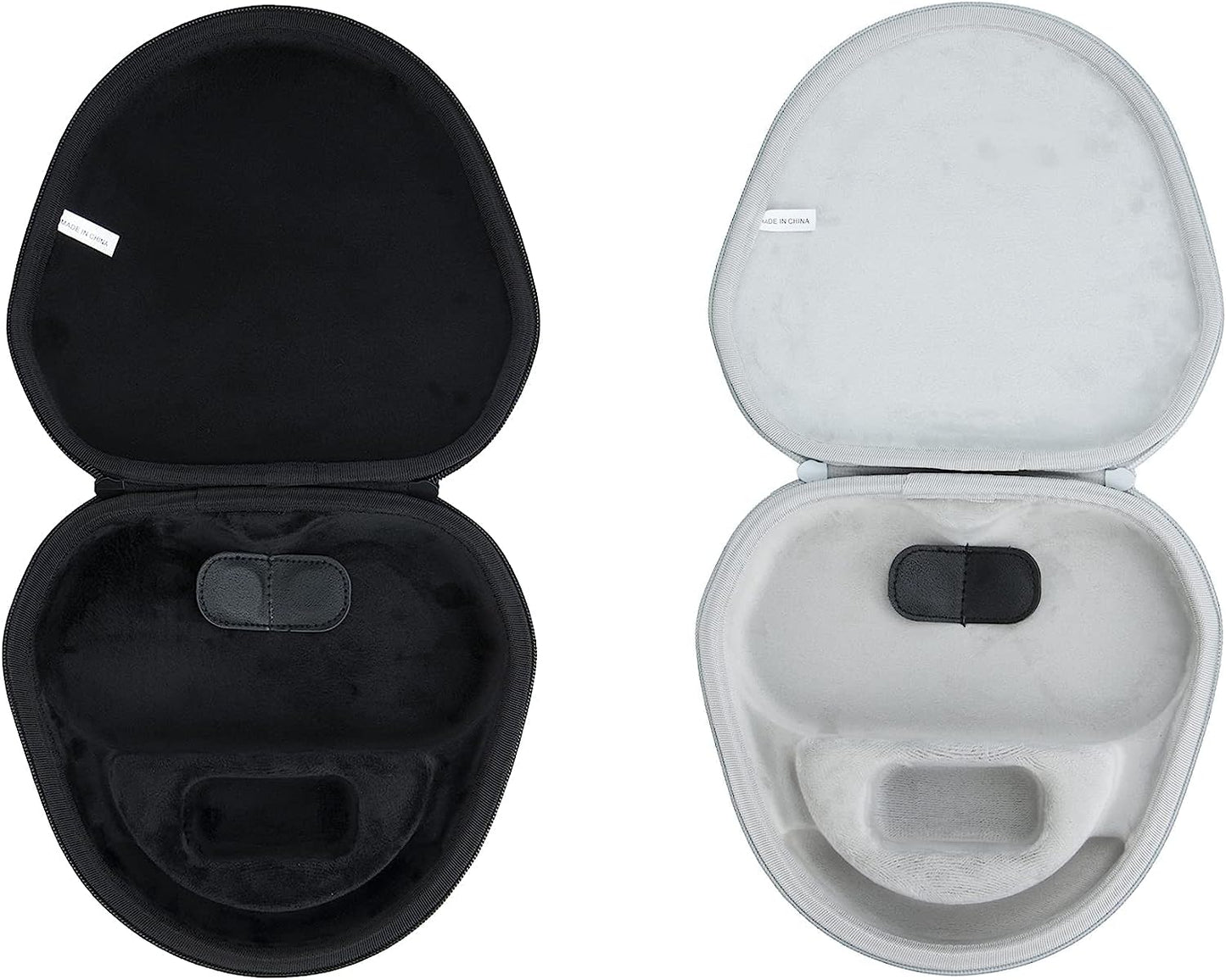 Black + Grey Hard Cases Replacement for Apple Airpods Max Headphone by Co2Crea  co2CREA   