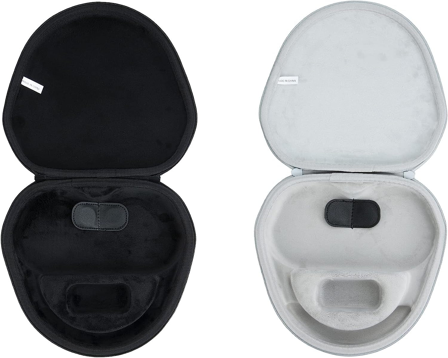 Black + Grey Hard Cases Replacement for Apple Airpods Max Headphone by Co2Crea  co2CREA   