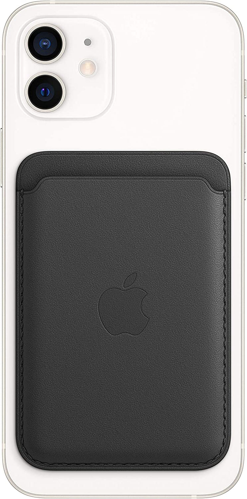 Apple Leather Wallet with Magsafe (For Iphone) - Black (Previous Version, without Find My)  Apple   