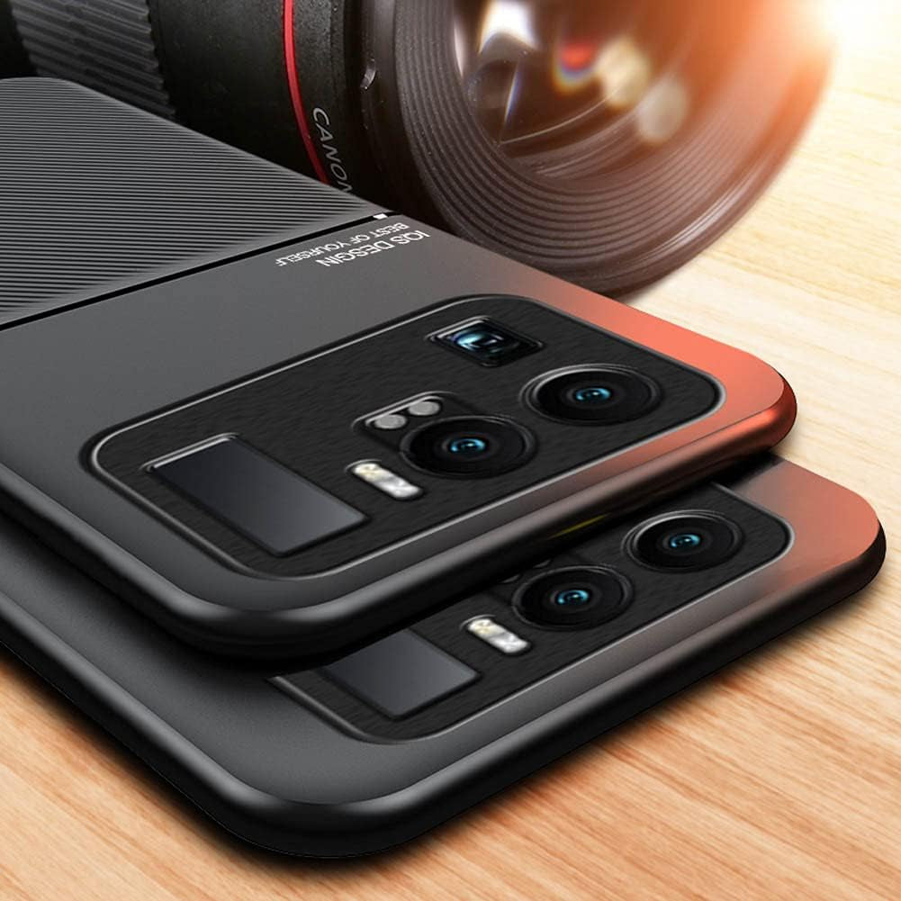 Kepuch Mowen Case Cover Bumper Built-In Metal Plate for Xiaomi 11 Ultra - Black  Kepuch   