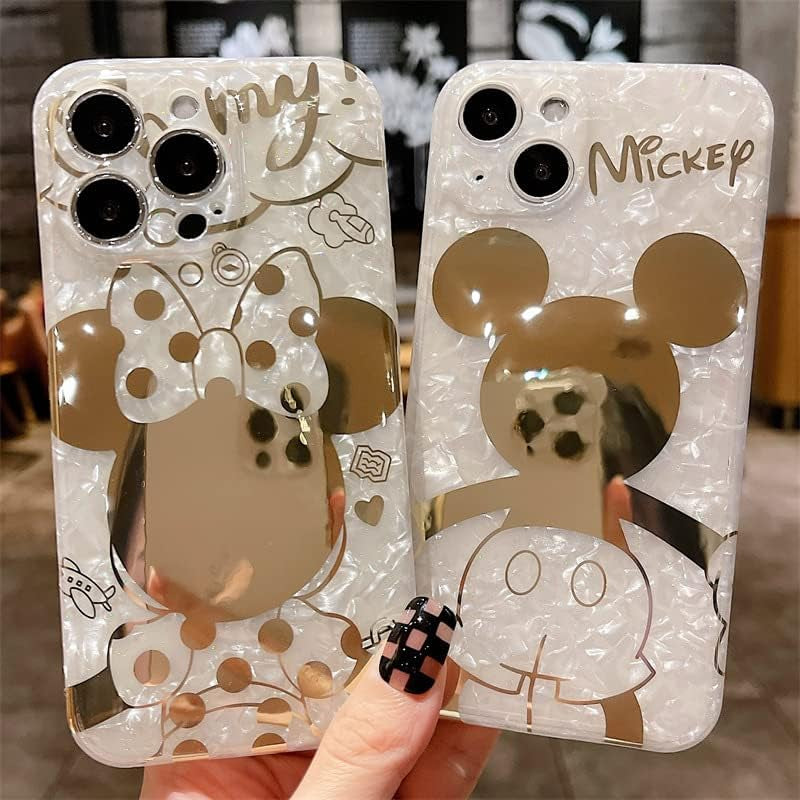 Jerisln Cartoon Case for Iphone 11 Pro Max Cute Golden Minnie Sparkle Bling Cover with Quicksand Holder,Kickstand Soft TPU Shockproof Protective for Women Girls(Iphone 11 Pro Max Minnie 6.5'')  Jerisln Minnie Iphone 11 Pro(5.8") 