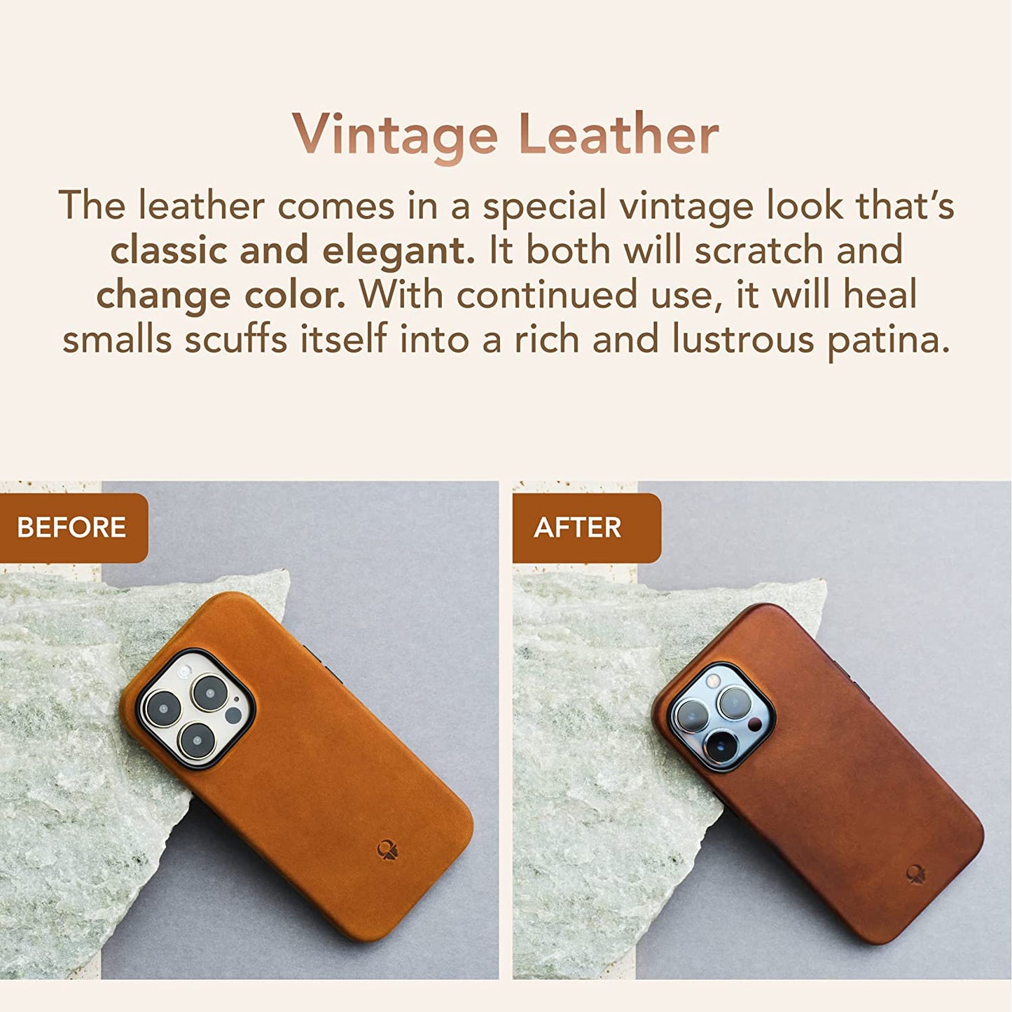 Donbolso Iphone 14 Pro Max Case Leather + Wallet Bundle - Apple Iphone Case in Vintage Black - Compatible with Magsafe - Lip Screen Protection - Elegant Leather Soft Grip - Strong Magnetic Phone Cases  DONBOLSO   