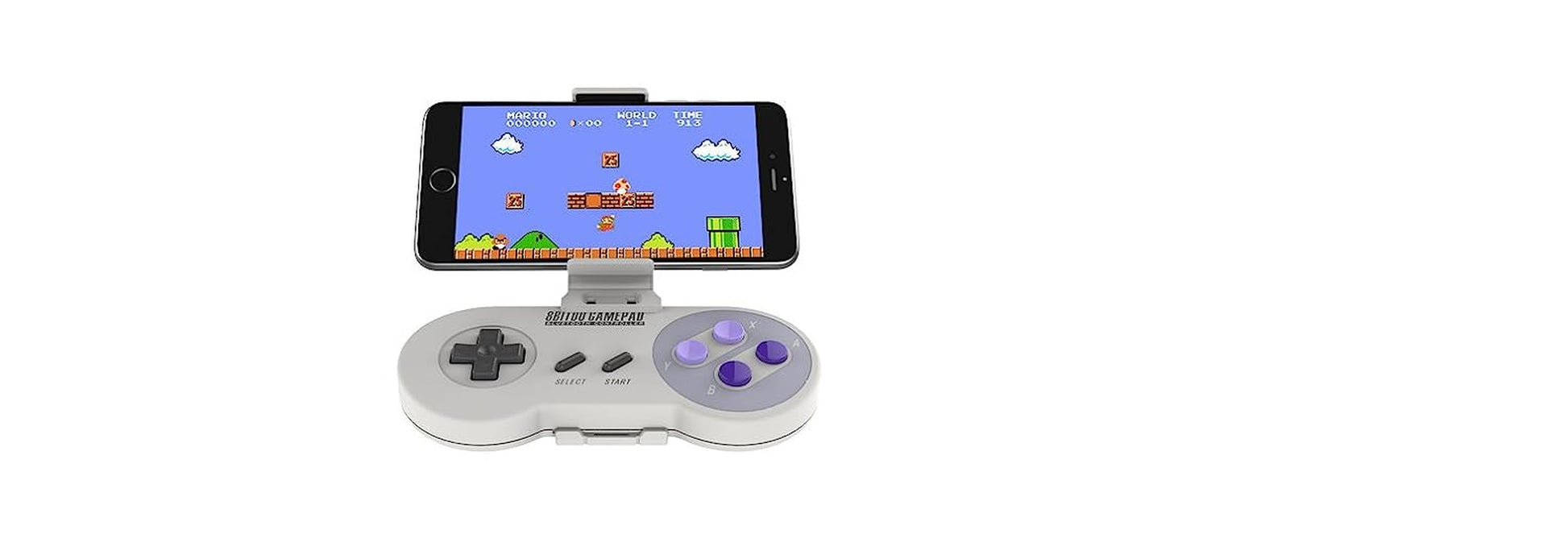 8Bitdo Xstander Expandable Clip for SNES30/SFC30 – Gamepad  8Bitdo   