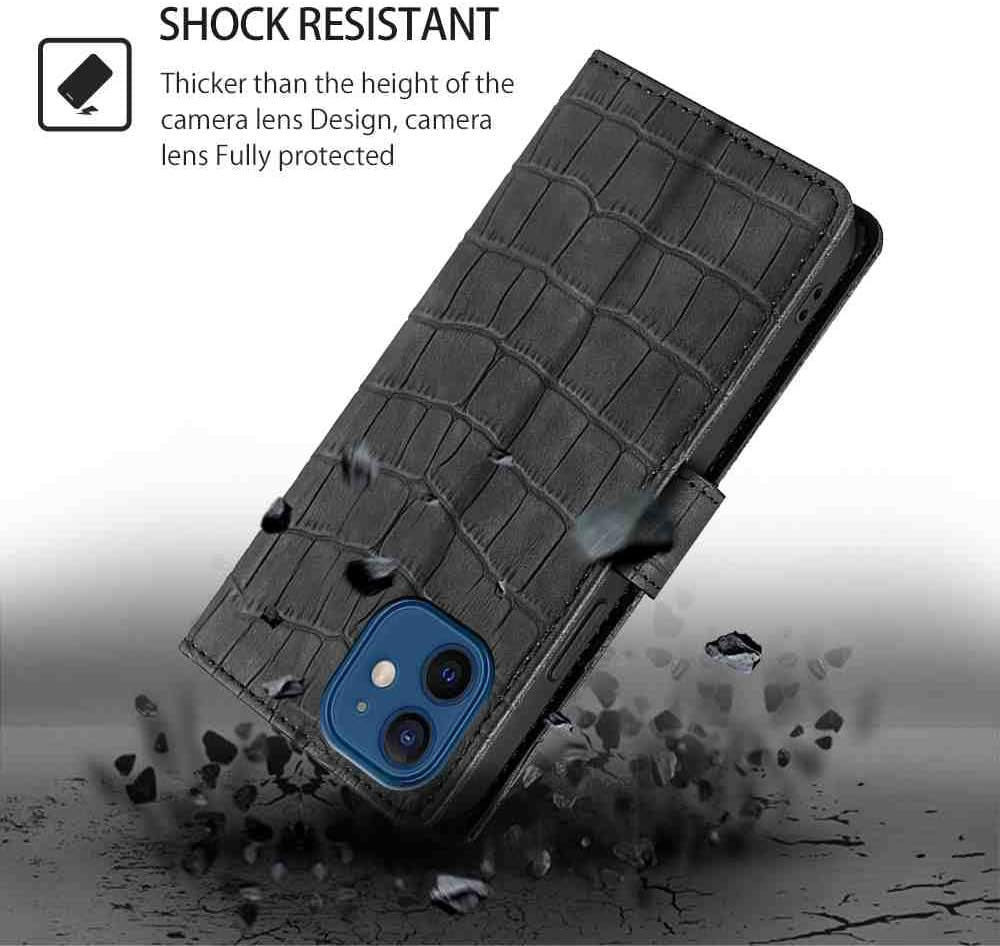 BANLEI2U Phone Cover Wallet Folio Case for LG G7 THINQ, Premium PU Leather Slim Fit Cover for G7 THINQ, Shock Resistant, Black  BANLEI2U   