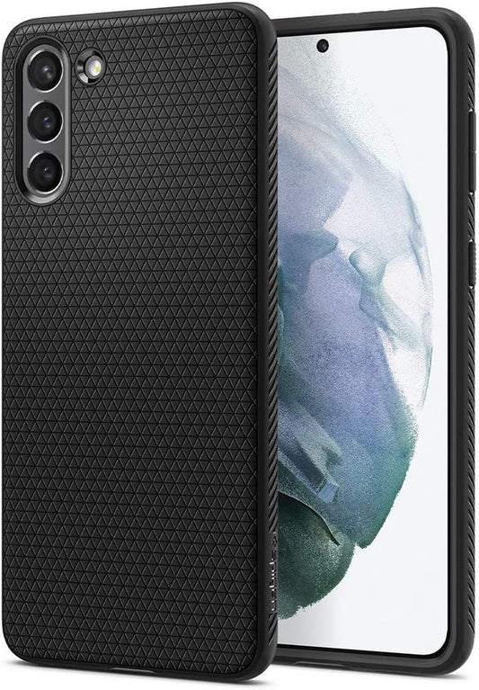 Spigen Liquid Air Armor [Military Grade] Designed for Galaxy S21 Case (2021) - Matte Black  Spigen   