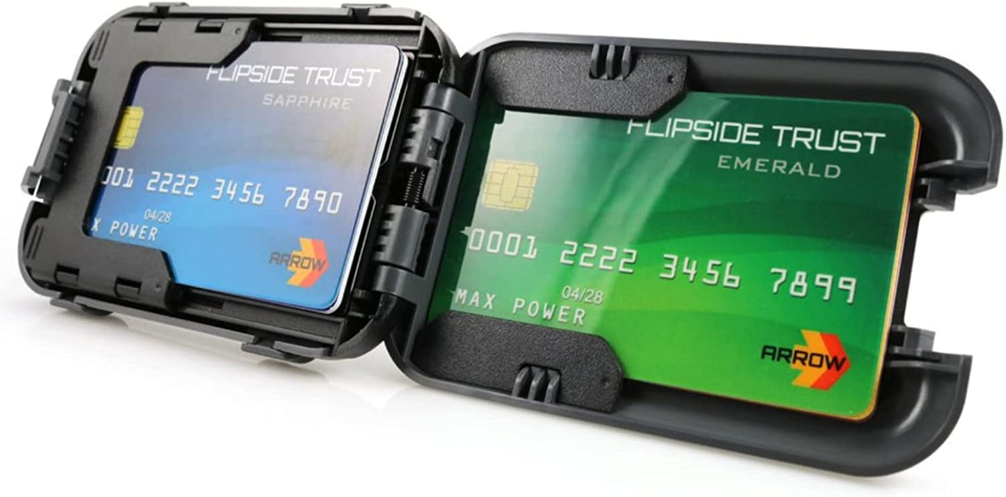 Flipside Wallets Flipside 4 RFID Blocking Wallet for Men with Removable Money Clip - Slim, Secure and Crush Resistant  Flipside   