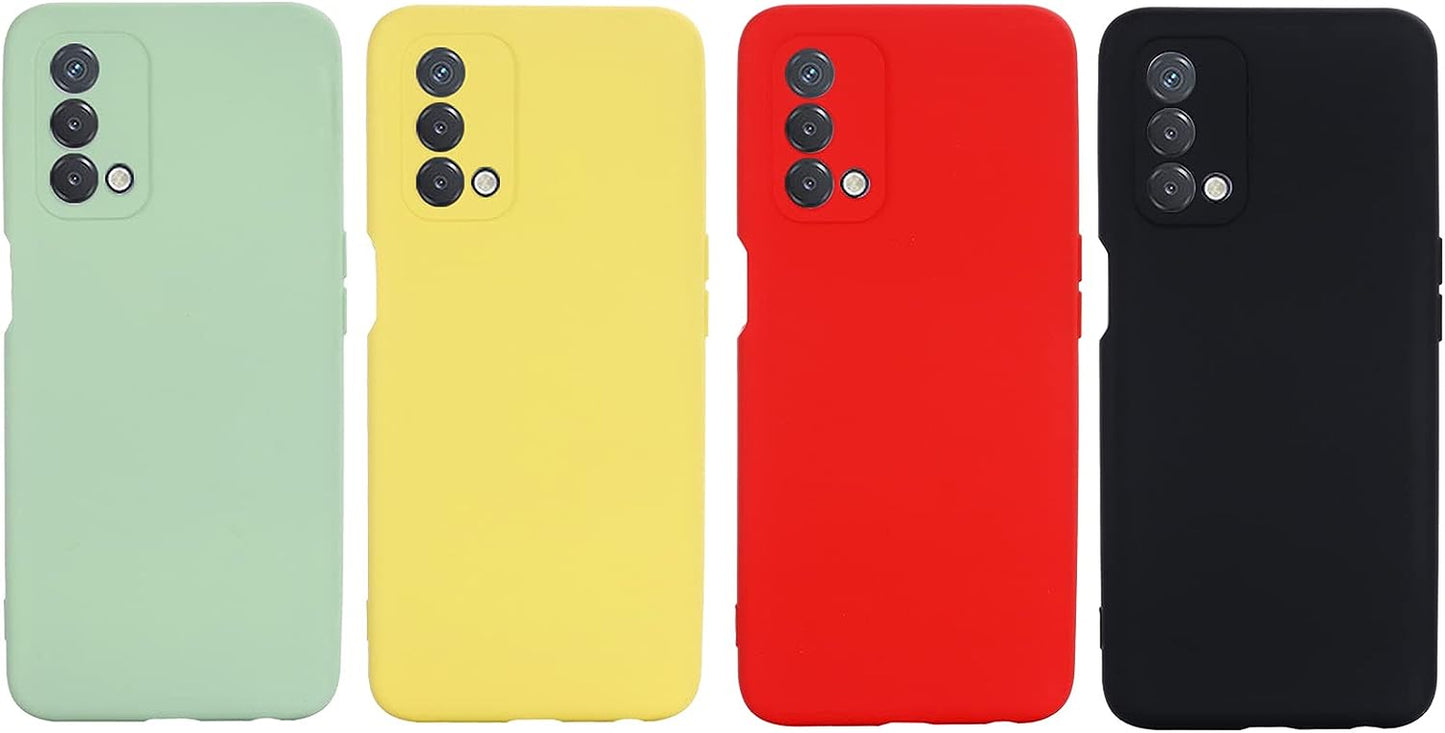 Joie & Joho Compatible with Oneplus Nord N200 5G Case, Ultra Slim Fit Soft Case Silicone Cover with Full Body Bumper Anti-Scratch Shockproof Case for Oneplus Nord N200 5G, Yellow  Joie & Joho   
