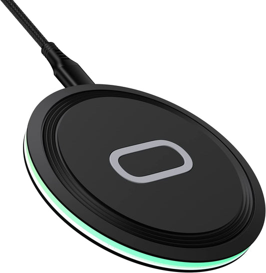 Pixel 7 Wireless Charger, 15W Fast Wireless Charger Pad for Google Pixel 7 Pro 7A 6 Pro 6 5 4 XL, Samsung Galaxy S23 Ultra S23+ S22 Ultra S21 FE S20 S10 S9 S8+, Iphone 14 Pro Max 13 12 11 XR XS 8 Plus  Shenzhen Chuang Wei Da Technology Co., LTD   