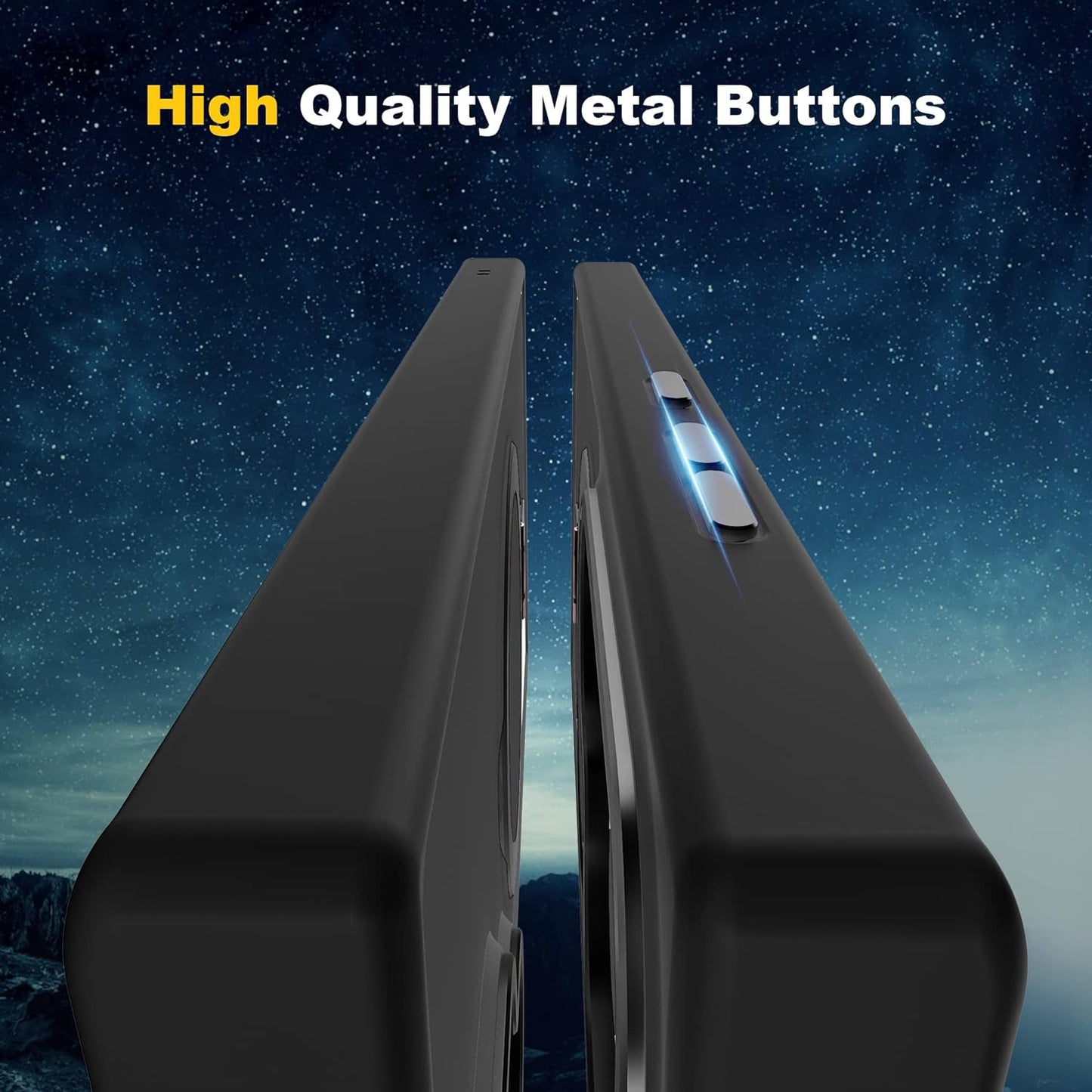 Cyberowl for Samsung Galaxy S23 Ultra Case with [3 in 1] Magnetic-Ring Stand, Military-Grade Drop Protection Translucent Matte Case for Women Men, Black  Cyberowl   