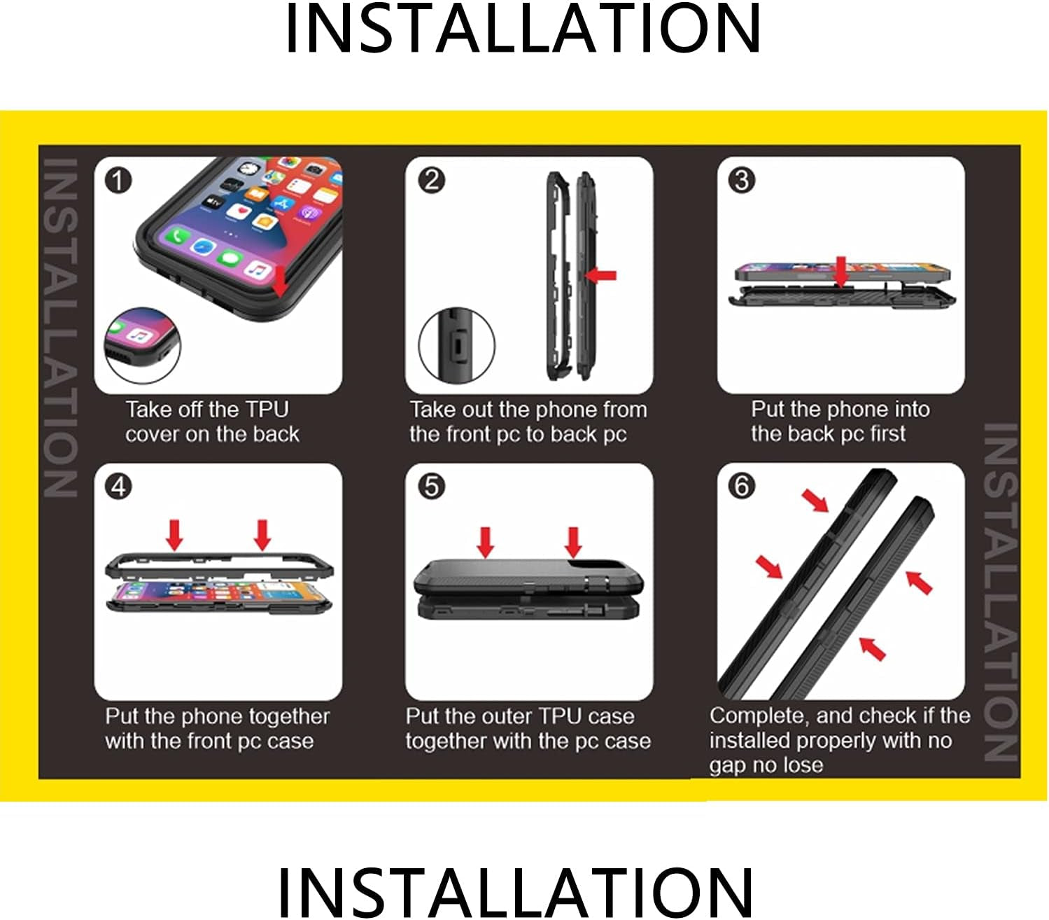 Galaxy Note 20 Case for Samsung Galaxy Note 20 Case Military Drop Shockproof Armor Heavy Duty Rugged 3 in 1 Protection Cover for Galaxy Note 20 Phone Case (Purple+Rose Red)  TORRTOWAY   