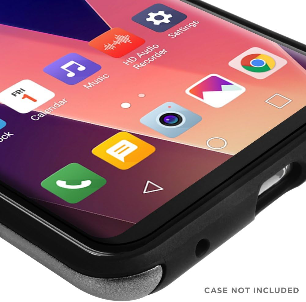 Skinomi Techskin [2-Pack] (Case Compatible) Clear Screen Protector for LG V35 Thinq (LG V30/V30S Thinq/V30S+ Thinq) Anti-Bubble HD TPU Film  Skinomi   