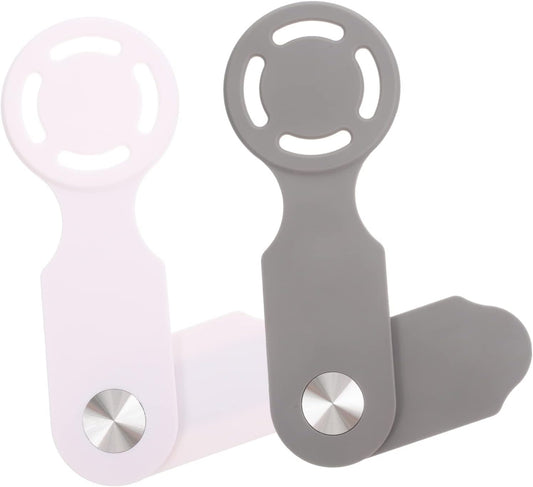 UKCOCO 2Pcs Mobile Phone Holder Tablet Magnetic Mount PC Laptop Folding Bracket Cell Phone Holder Swivel Laptop Stand Laptop Cell Phone Cradle Phone Rack Cell Phone Stands Phone Supply  UKCOCO   