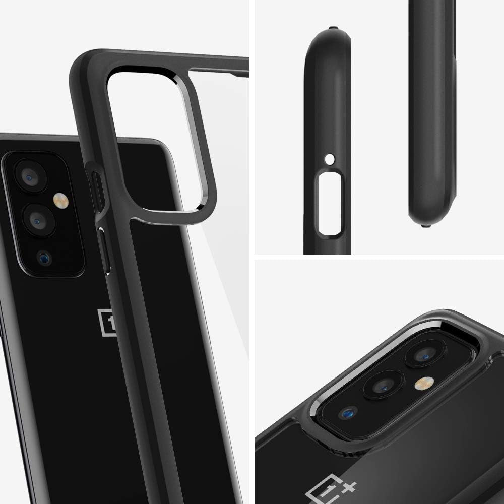 Spigen Ultra Hybrid Designed for Oneplus 9 Case 5G [Compatible with NA & EU Versions, NOT Compatible with CH & in Versions] (2021) - Matte Black  Spigen   