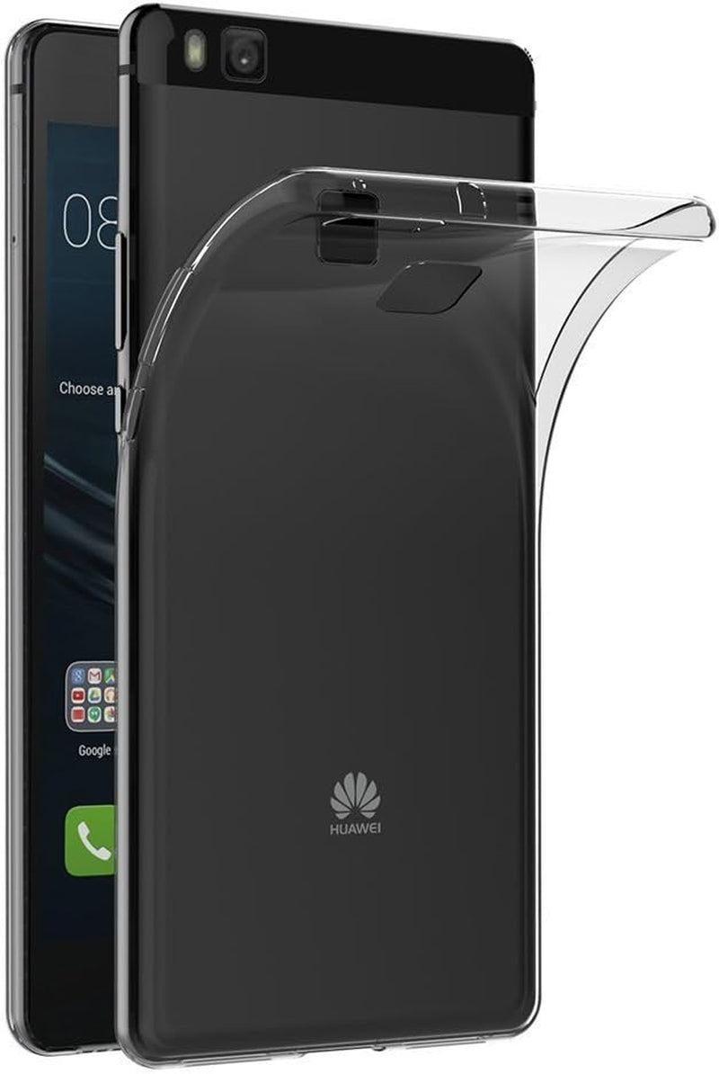 Maijin Case for Huawei P9 Lite (5.2 Inch) Soft TPU Rubber Gel Bumper Transparent Back Cover  MaiJin   