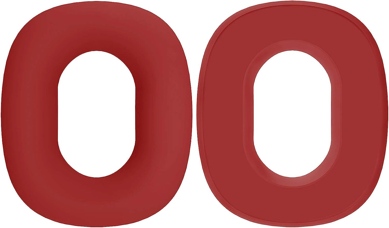 Geekria Silicone Earpad Covers Compatible with Airpod Max, Earpad Protector/Earphone Covers/Earpad Cushion/Ear Pad Covers/Headphone Covers, Easy Installation No Tool Needed (Red)  Geekria   