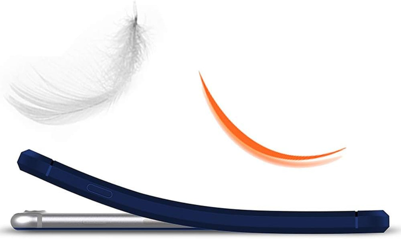 Phone Case for LG V40 Thinq with Tempered Glass Screen Protector Cover and Slim Rugged Soft TPU Rubber Silicone Cell Accessories LGV40 Storm V 40 Thin Q V40Thinq LG40 40V 40Thinq Women Men Girls Blue  Asuwish   