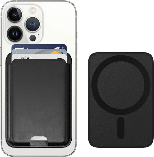 MAGKOTA Magsafe Wallet Compatible with Iphone 14 Pro Max/14 Pro/14 Plus/14/Iphone 13 Pro Max/13 Pro/13/Iphone 12 Pro Max/12 Pro/12/12 Mini,Iphone Leather Wallet with Magsafe, Max 3 Cards Black  MAGKOTA   