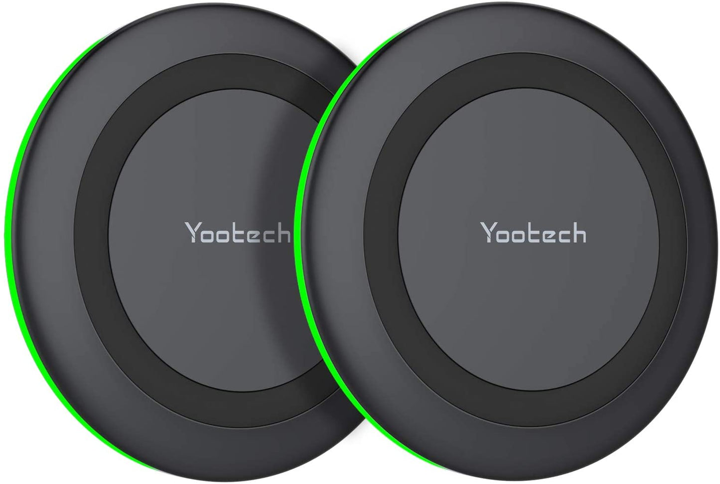 Yootech [2 Pack] Wireless Charger,10W Max Fast Wireless Charging Pad Compatible with Iphone 14/14 Plus/14 Pro/14 Pro Max/13/13 Mini/Se 2022/12/11/X,Samsung Galaxy S22/S21,Airpods Pro 2(No AC Adapter)  yootech   