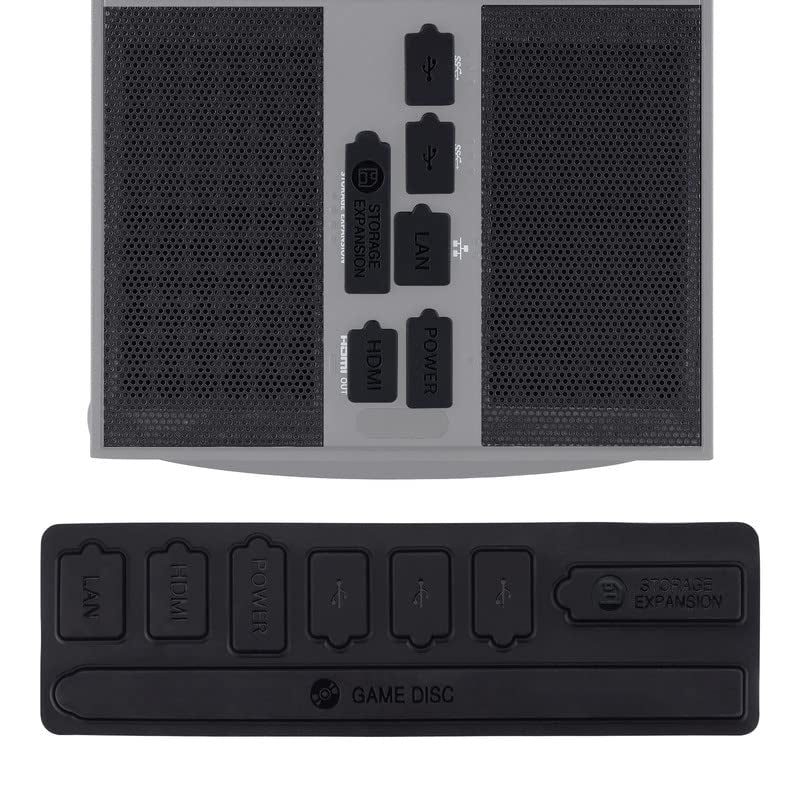 BURSTNINJA Silicone Dust Filter Compatible with Xbox Series X Console, Dust Plugs Dustproof Mesh Set for Xbox Series X, Dust Cover Stopper Protection Kit for Xbox Series X  BURSTNINJA   