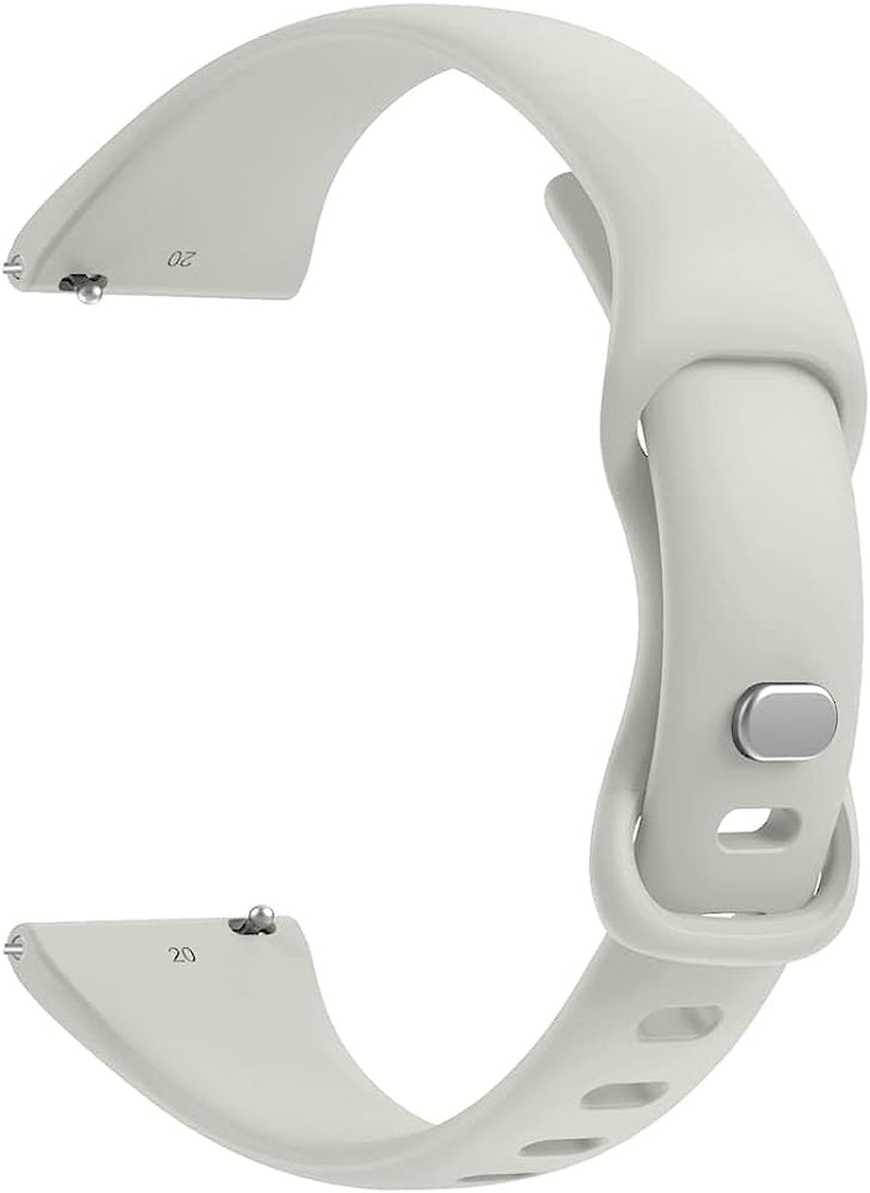 AEHON Slim Narrow Bands for Garmin Vivoactive 3/3 Music/Forerunner 245/645/Vivomove Hr/Venu Sq 20Mm Soft Silicone Sport Wristbands  AEHON Gray Venu 