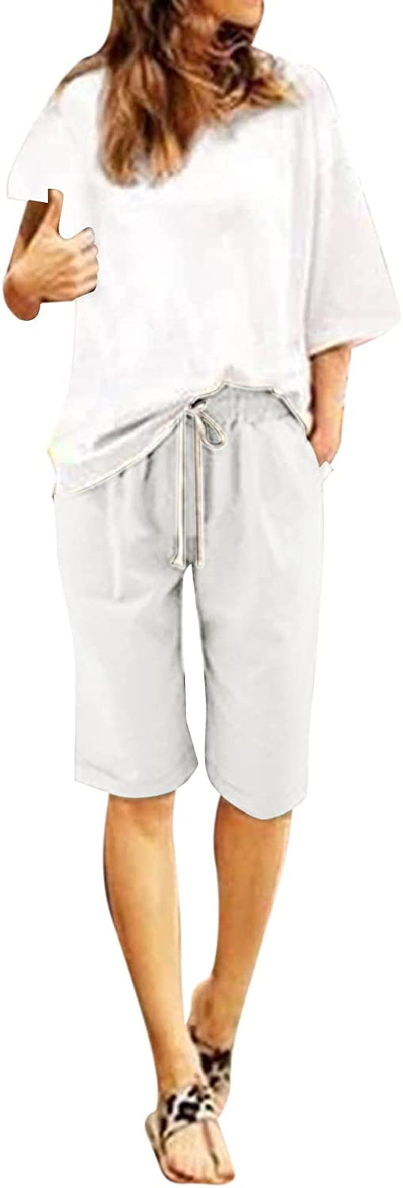 HSSDH Shorts for Women Beach, Women'S Casual Shorts Quick Dry Lightweight Summer Travel Beach Shorts for Women  HSSDH   